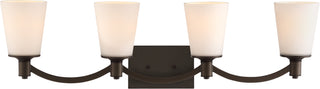 Nuvo Lighting - 60-5974 - Four Light Vanity - Laguna - Forest Bronze