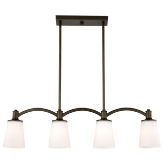Laguna Four Light Trestle in Forest Bronze