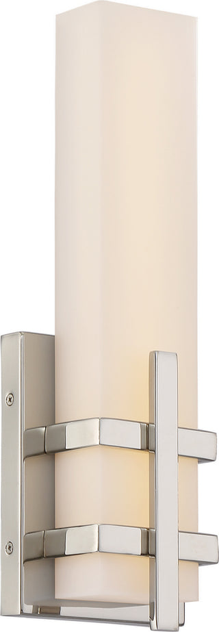 Nuvo Lighting - 62-871 - LED Wall Sconce - Grill - Polished Nickel