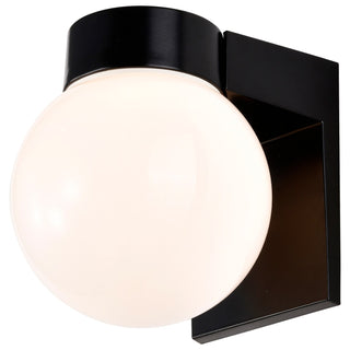 One Light Wall Lantern in Bronzotic