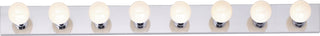 Nuvo Lighting - SF77-195 - Eight Light Vanity - Polished Chrome