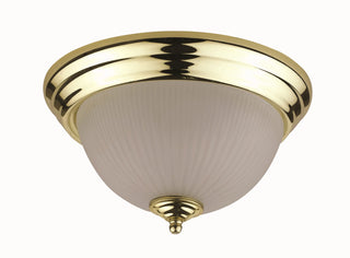 Cal Lighting - LA-180L-PB - Two Light Ceiling Mount - CEILING - Polished Brass