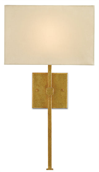 Ashdown One Light Wall Sconce in Antique Gold Leaf