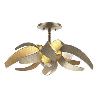 Hubbardton Forge - 128712-SKT-84-YE0352 - Corona Semi-Flush - Corona - Soft Gold