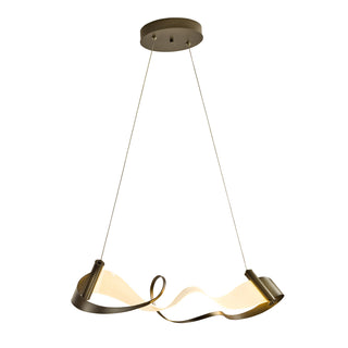 Hubbardton Forge - 139833-LED-STND-07 - Zephyr LED Pendant - Zephyr - Dark Smoke