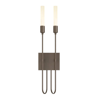 Hubbardton Forge - 203053-SKT-05 - Lisse 2 Light Sconce - Lisse - Bronze