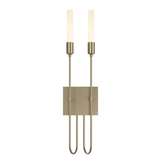 Hubbardton Forge - 203053-SKT-84 - Lisse 2 Light Sconce - Lisse - Soft Gold