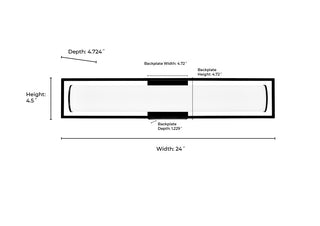 Teylor Vanity Light Selectable 3 CCT Integrated LED Matte Black