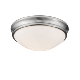 Millennium - 5221-BN - One Light Flushmount - Baumann - Brushed Nickel
