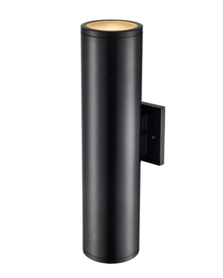 Vegas 2-Light Outdoor Wall Sconce Powder Coated Black