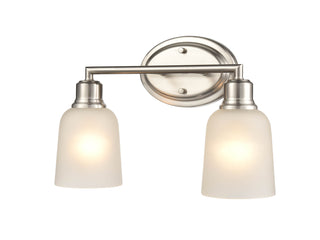 Amberle 2-Light Vanity Brushed Nickel