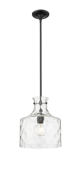 Santorini 1-Light Pendant Light Matte Black