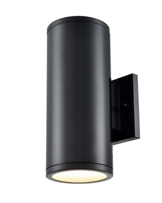 Vegas LED Outdoor Wall Sconce Powder Coated Black