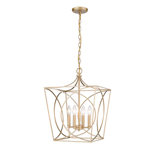 Tracy 4-Light Pendant light Painted Modern Gold