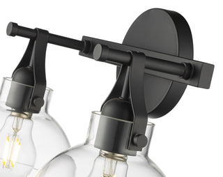 2-Light Vanity Matte Black