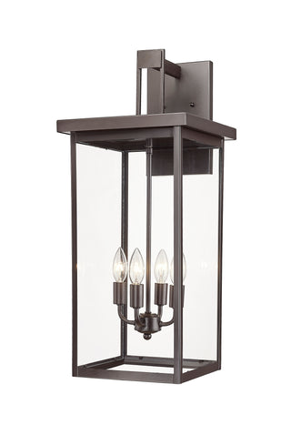 Barkeley 4-Light Outdoor Wall Sconce Powder Coated Bronze