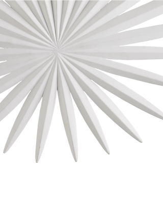 Bismarkia White Wall Sconce