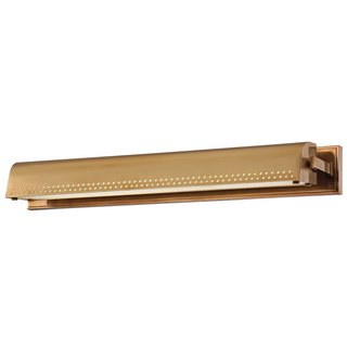 Garfield Picture Light with Aged Brass Finish