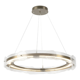 Hubbardton Forge - 139780-LED-STND-84-ZM0518 - Solstice LED Pendant - Solstice - Soft Gold