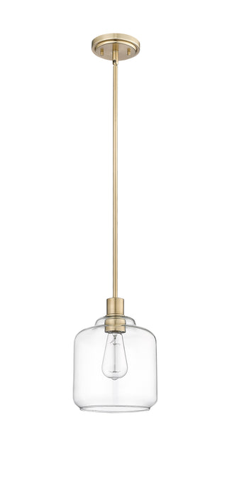 Asheville 1-Light Mini-Pendant Light Modern Gold