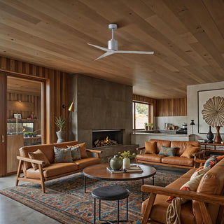 Eliza 56" Ceiling Fan in Brushed Nickel