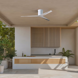 Eliza-H 56" Ceiling Fan in Gloss White