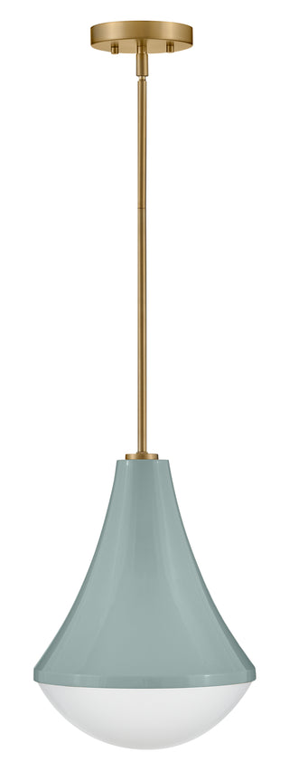 Haddie Small Pendant in Seafoam