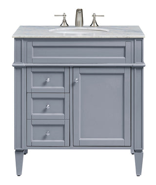 Elegant Lighting - VF-1025 - Single Bathroom Vanity Set - Park Ave - Grey