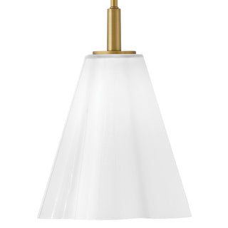 Honey Small Pendant in Lacquered Brass