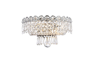 Elegant Lighting - V1900W12C/RC - Two Light Wall Sconce - Century - Chrome