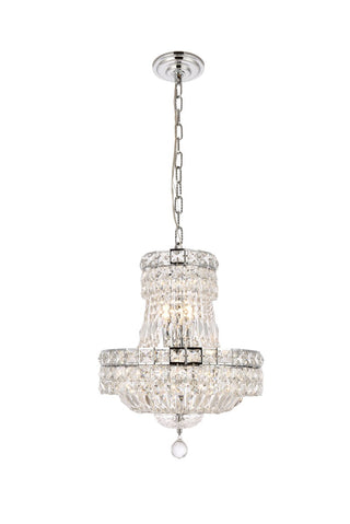 Elegant Lighting - V2528D14C/RC - Six Light Pendant - Tranquil - Chrome