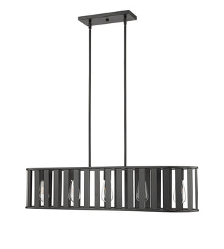 Stella 5-Light Chandelier Ceiling Light Matte Black