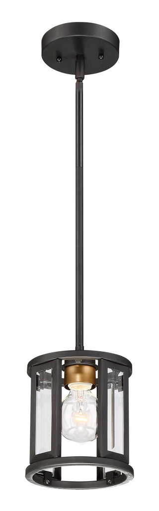Payne One Light Mini Pendant in Midnight Bronze