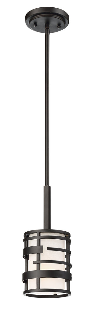Lansing One Light Mini Pendant in Midnight Bronze
