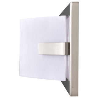 Bow LED Vanity in Brushed Nickel