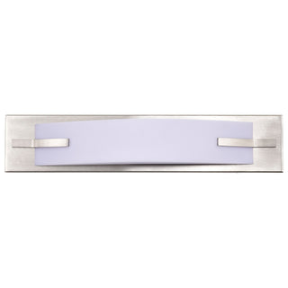 Bow LED Vanity in Brushed Nickel