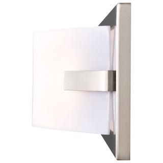 Bow LED Vanity in Brushed Nickel