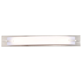 Bow LED Vanity in Brushed Nickel