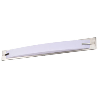 Bow LED Vanity in Brushed Nickel
