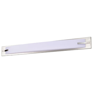 Bow LED Vanity in Brushed Nickel