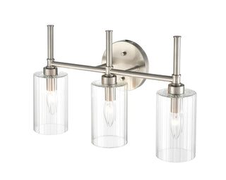 Chastine 3-Light Vanity Brushed Nickel