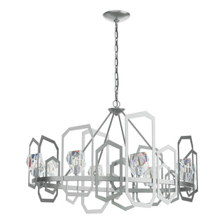 Hubbardton Forge - 105020-SKT-82-CR - Gatsby Chandelier - Gatsby - Vintage Platinum