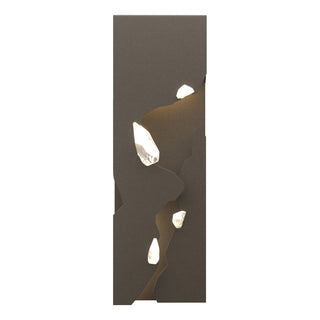 Hubbardton Forge - 202015-LED-07-CR - Trove LED Sconce - Trove - Dark Smoke