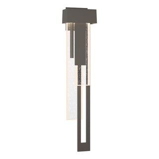 Hubbardton Forge - 302533-LED-RGT-77-II0596 - Rainfall Large LED Outdoor Sconce - Rainfall - Coastal Dark Smoke