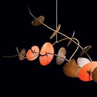 Lily Lily LED Pendant in Dark Smoke