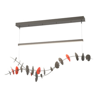 Hubbardton Forge - 139812-LED-STND-07-90 - Lily LED Pendant - Lily - Dark Smoke