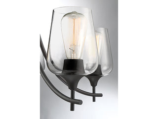 Octave Five Light Chandelier in English Bronze