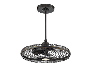 Wetherby LED Fan D'Lier in Classic Bronze