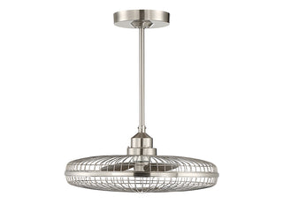 Wetherby LED Fan D'Lier in Satin Nickel