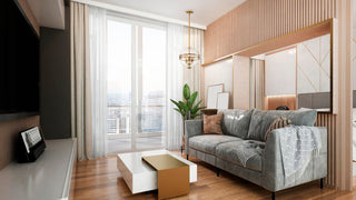 Stirling Three Light Pendant in Warm Brass